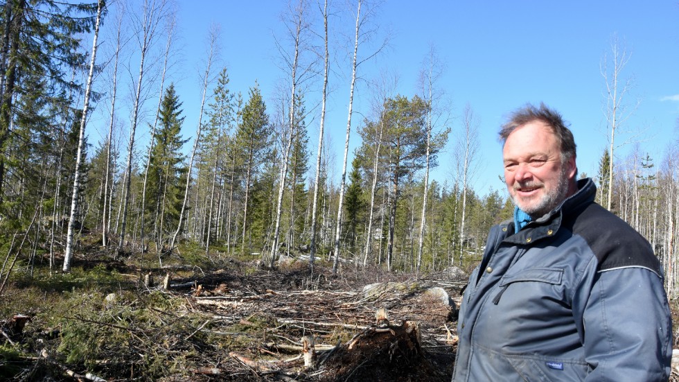 "Jag ska ställa i ordning vägar i området och ordna med el, vatten och avlopp till tomterna, på berget blir det till att spränga schakt" säger Roland Strömbäck.
