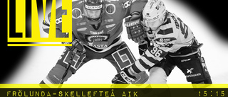 LIVE: Tuff bortamatch för AIK • Möter serieledaren Frölunda – med poängkungen Ryan Lasch