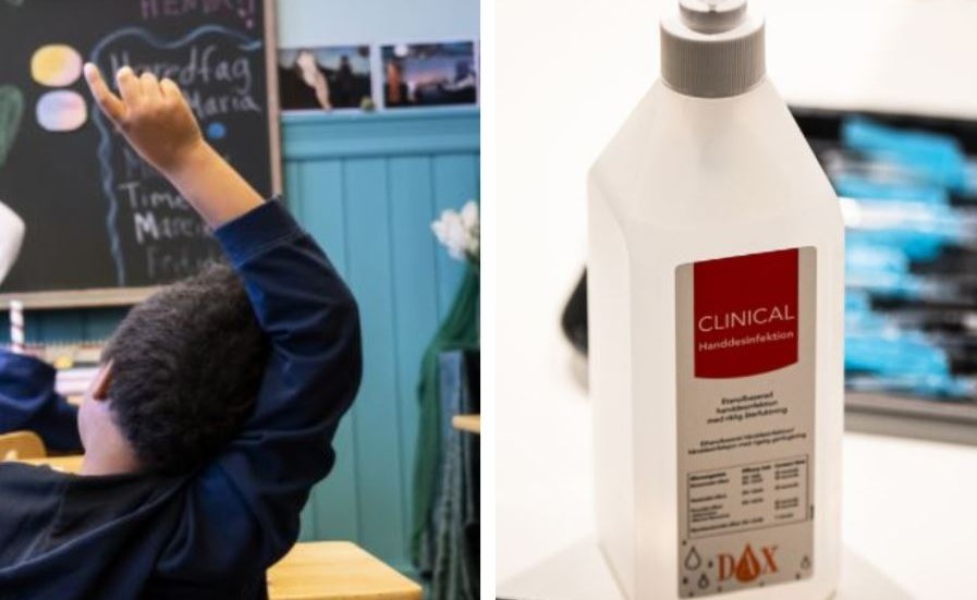 Flera skolor i Östergötland har tvingast övergå till distansundervisning för att minska smittspridningen. 