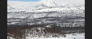 Glada påskfirare i Arjeplogsfjällen