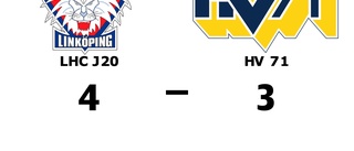 LHC J20 vann toppmötet mot HV 71