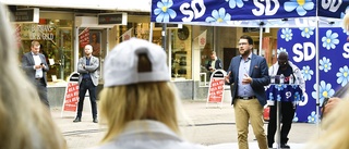 Partiledaren talade i Skellefteå