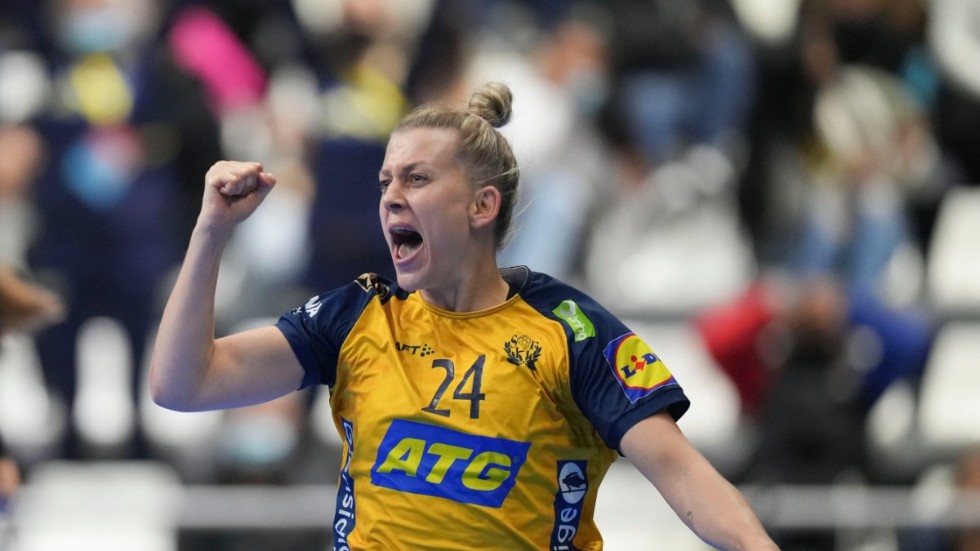 Nathalie Hagman leder skytteligan i VM.