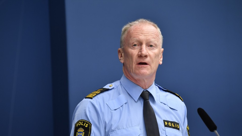 Per Engström, kommenderingschef vid polisen för den särskilda nationella händelsen pass. Arkivbild.