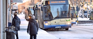 Att åka buss är billigaste sättet