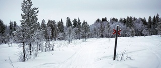 Så är isarna och skoterlederna i Arjeplog