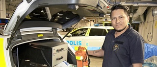 Jair och Mohammad är projektanställda hos polisen: ”En bra mix av arbetsuppgifter”