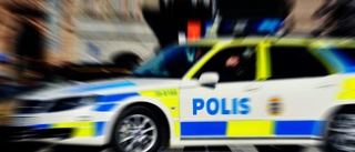 Man omhändertagen för skadegörelse – Kastade tegelsten