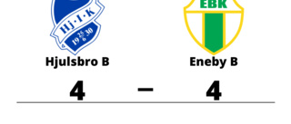 Hjulsbro B och Eneby B delade på poängen