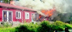 Brand i Gusum troligen anlagd