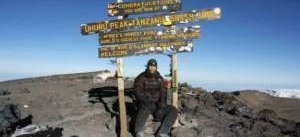 Söderköpingsäventyraren besteg Kilimanjaro