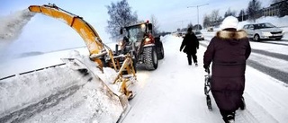 Snökassan är tömd