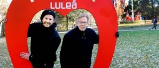 I kväll badar Luleå i ljus