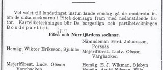 Ferdinand var under en längre tid Norrfjärdens mest betrodde man