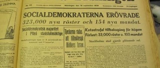 68 år sedan Socialdemokraterna fick egen majoritet i kommunstyret