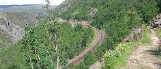 Ras på Malmbanan stoppade trafiken