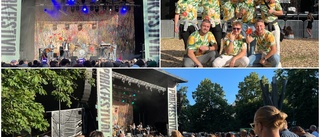 Allsång, strålande sol och bra stämning – så var den andra festivaldagen