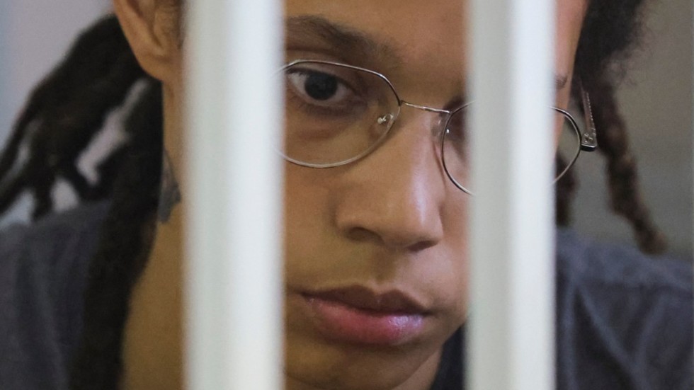 Brittney Griner släpptes på torsdagen fri från ryskt fängelse. Arkivbild.