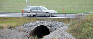 Hög asfaltskant på E22 oroar trafikanter