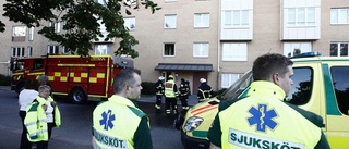 Anlagd brand i Nyfors