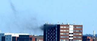 Brand på takterrass