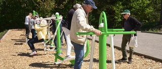 Nytt utegym i Vagnhärad