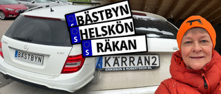 Norrbottningarnas nya regplåtar – från SKÄGGET till RÄKAN