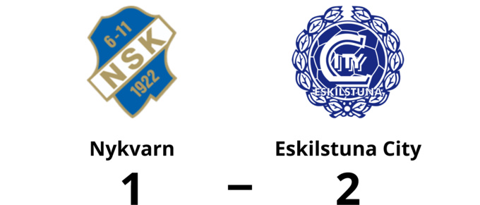 Eskilstuna City slog Nykvarn borta
