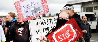 Demonstrationer vid gränsen