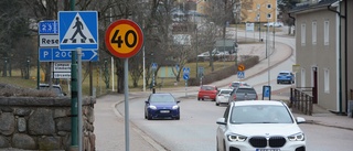 Nu gäller max 40 kilometer i större delen av Vimmerby stad