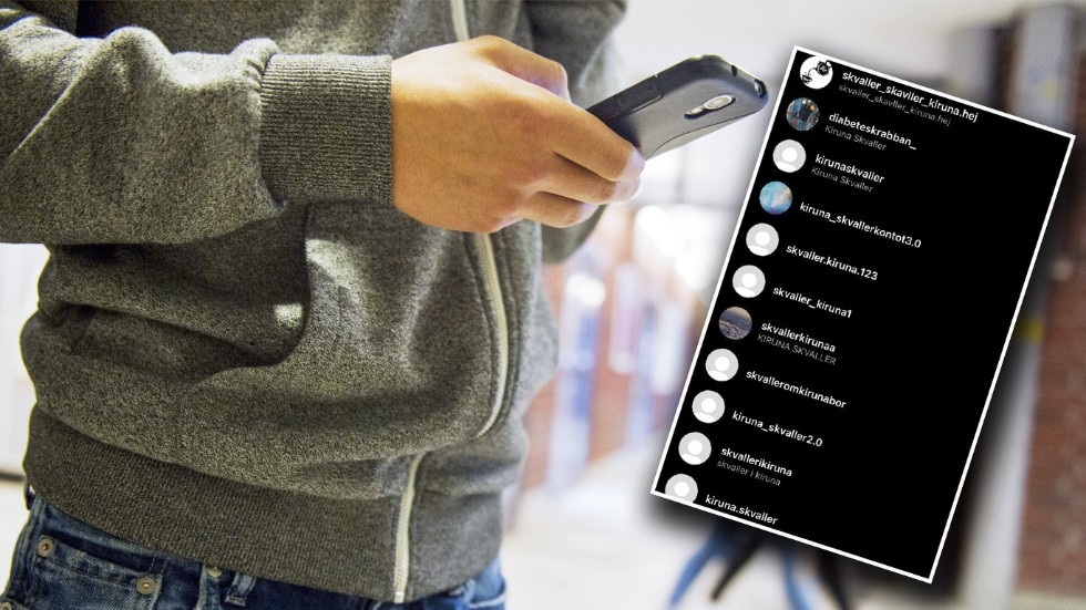Polisen berättar att skvallerkonton försvinner och nya dyker upp om vart annat.