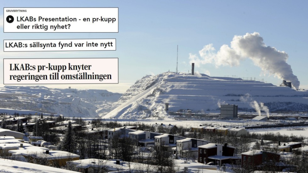 LKAB:s presentation i samband med EU-toppmötet har målats upp som en PR-kupp.