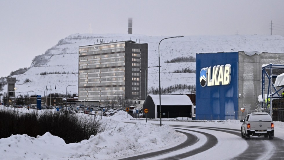 LKAB i Kiruna. Arkivbild.