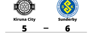 Sunderby vann i förlängningen mot Kiruna City