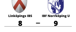 IBF Norrköping U avgjorde i förlängningen mot Linköpings IBS