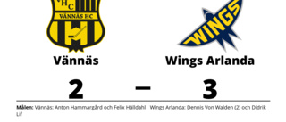 Seger för Wings Arlanda efter förlängning mot Vännäs