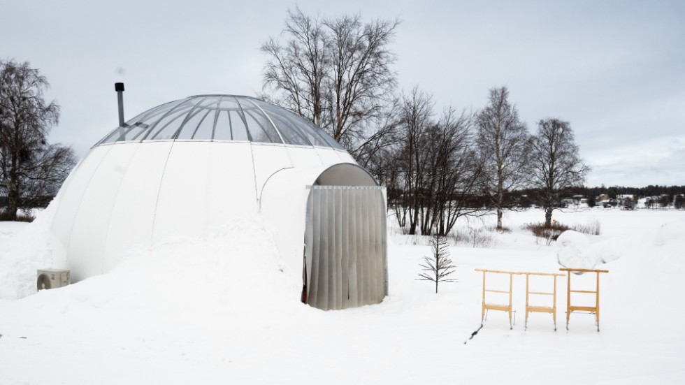 Maarit Lindvall Ice and light village