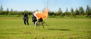 Här utbildas du på att släcka en brand