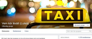 Svarttaxi sprids via Facebook: "Vi har anmält det"