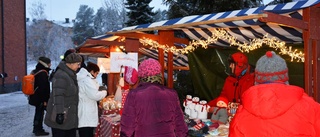 Inställt tomtebesök på julmarknaden