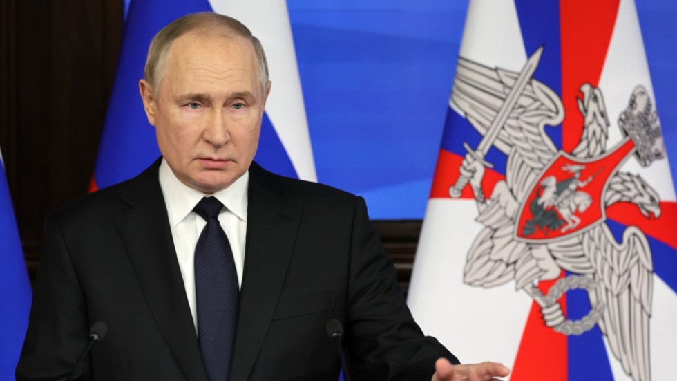 Ryssland president Putin är årets mest omskrivna person i svenska medier. Arkivbild.
