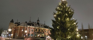 Julstämning på torget i Haparanda