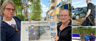 PT-journalister med när trippelmördaren greps