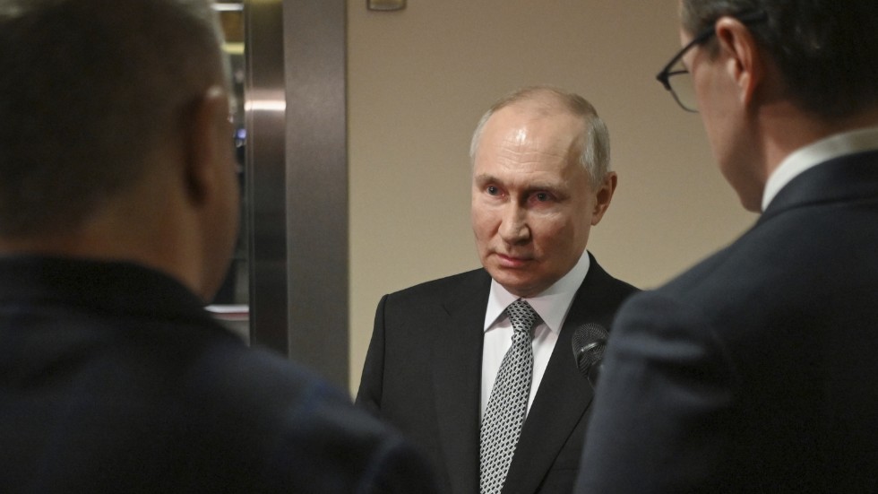 Rysslands president Vladmir Putin. Arkivbild.