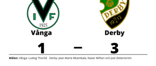 Derby fortsätter att vinna