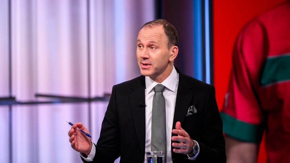 Eriksson under en VM-sändning i SVT förra året. 
