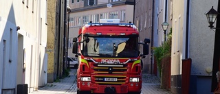 Kontroll av befarad brand i city