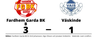 Fardhem Garda BK B fortsätter att vinna