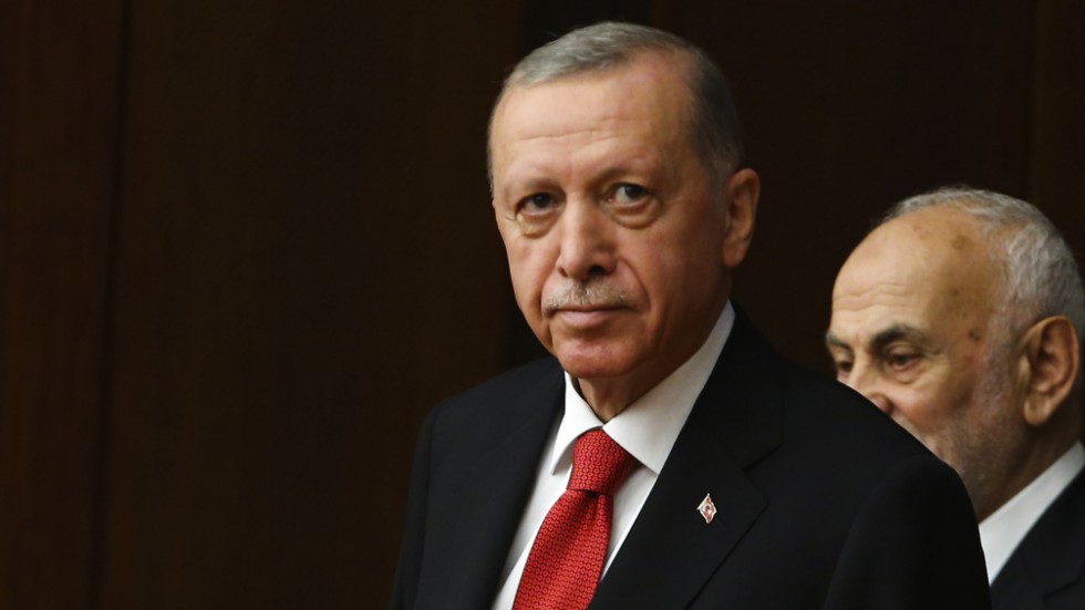 Turkiets president Erdogan. Arkivbild.