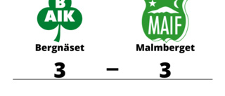 Äntligen poäng för Malmberget mot Bergnäset